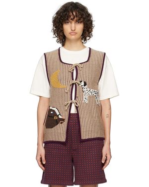 Bode Ranch Vest - Red