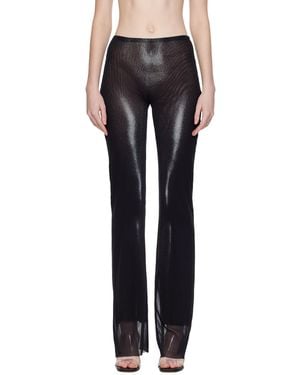 Jean Paul Gaultier 'The Body Dust' Lounge Trousers - Black