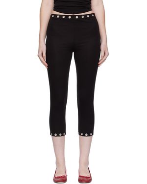 Miaou Carla Capri Leggings - Black