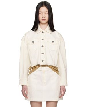 A.P.C. Off- Natacha Ramsay-Levi Edition Sainters Denim Jacket - Natural