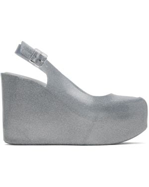 Melissa Groovy Wedge Heels - Grey