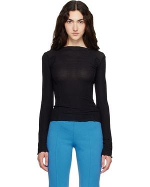Baserange Omato Long Sleeve T-Shirt - Black