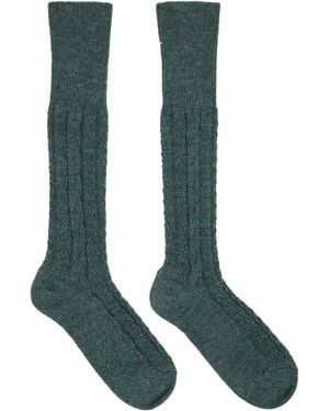 Maison Margiela Bootleg Socks - Green