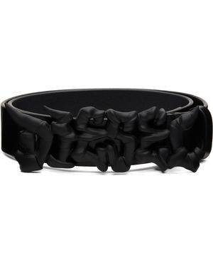 DIESEL B-Graffiti Belt - Black