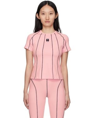 BONBOM Ssense Exclusive Seam T-Shirt - Pink
