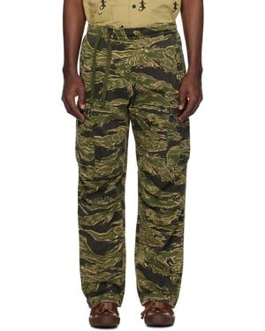 Maharishi Khaki Tigerstripe Track Cargo Trousers - Green