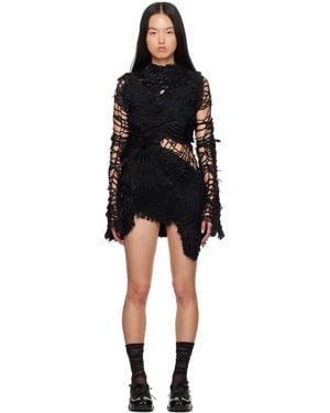 Collina Strada Chirp Minidress - Black