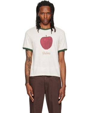 Palmes Off- Apple Ringer T-Shirt - White