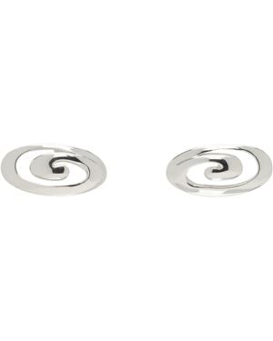 Mondo Mondo Infinity Stud Earrings - Black