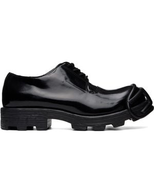 DIESEL D-Hammer-Leather Lace-Up Oxfords - Black