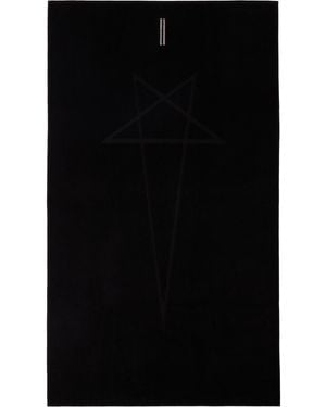 Rick Owens Beach Towel - Black