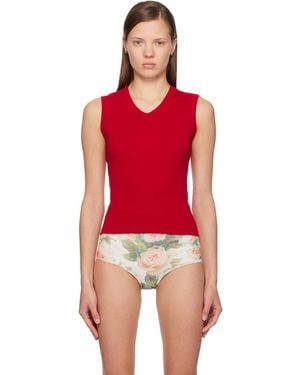 Flore Flore Jill Tank Top - Red
