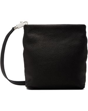 Rick Owens Tower Soft Adri Satchel - Black