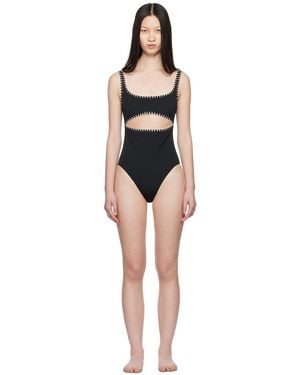 Nanushka Sorena One-Piece Swimsuit - Black