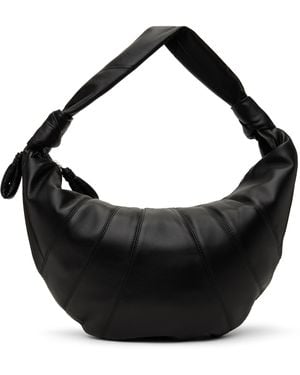 Lemaire Fortune Croissant Bag - Black