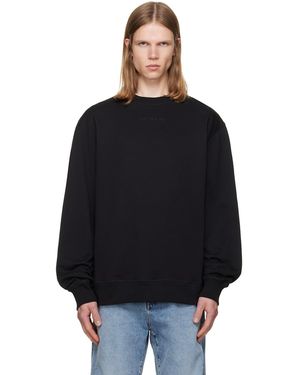 Balmain Embroidered Paris' Sweatshirt - Black