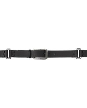 Max Mara Black Pin-buckle Belt