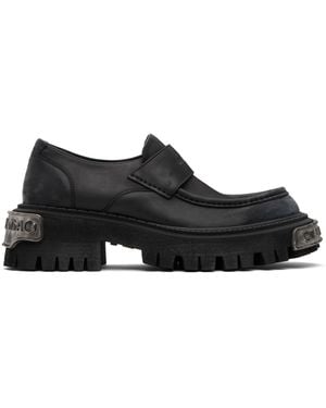 Balenciaga Tractor Loafers - Black