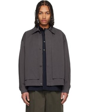LE17SEPTEMBRE Cargo Pocket Jacket - Black
