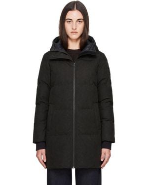 Canada Goose Tonal Disc Louise Down Parka - Black