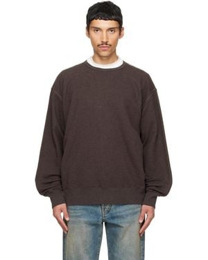 Maison Margiela Panel Sweatshirt - Brown
