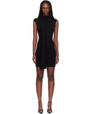Jean Paul Gaultier 'The Short Conical' Minidress - Black