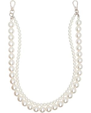 Simone Rocha Off- Bag Strap - White