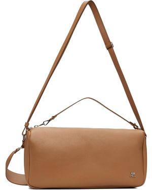 Courreges Moyen Sac Three Sixty En Cuir - Marron