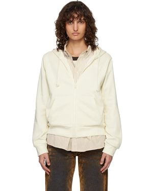 The North Face Evolution Simple Dome Regular Full-Zip Hoodie - White
