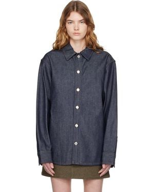 A.P.C. Denim Overshirt - Blue
