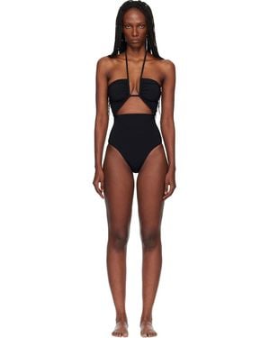 Rick Owens Temple Prong Bather Swimsuit - Black