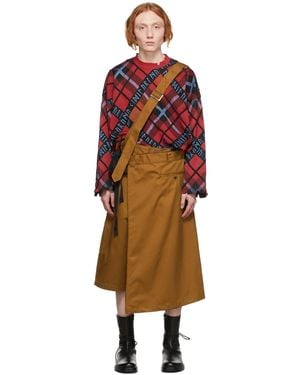 Kidill Ssense限定 Dickiesエディション ブラウン トラウザーズ