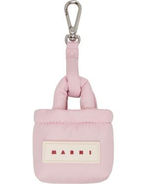 Marni Charm Keychain - Pink