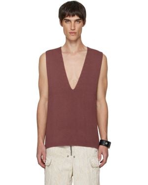 Rick Owens Concordians V Tank Top - Multicolor