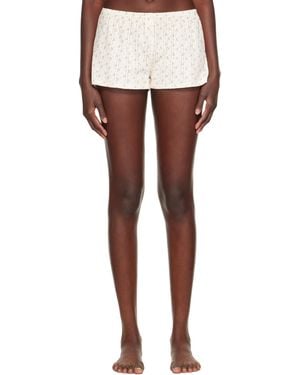 Cou Cou Off- 'The Short' Shorts - White