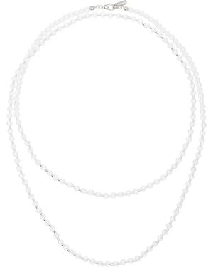 NUMBERING #7802 Necklace - White