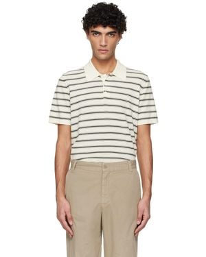 A.P.C. Off- & Knit Polo - Multicolour