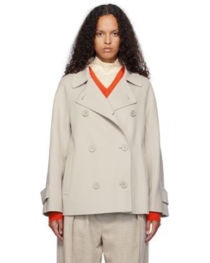 Max Mara Louis ショート コート - ホワイト
