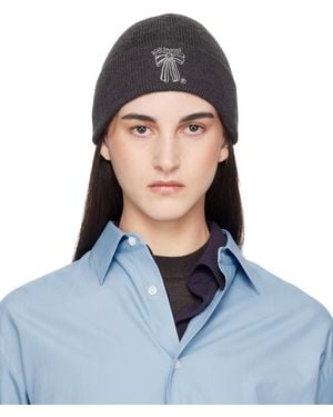 Acne Studios Merino Wool Beanie - Blue