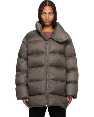 Rick Owens Concordians Turtle Down Coat - Brown