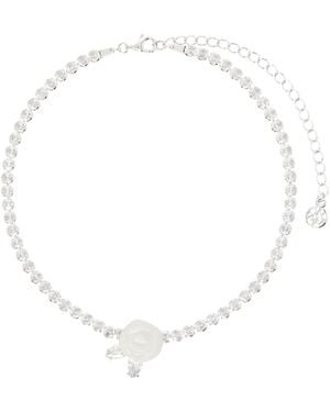 ShuShu/Tong Yvmin Edition Ceramics Rose Choker - Metallic