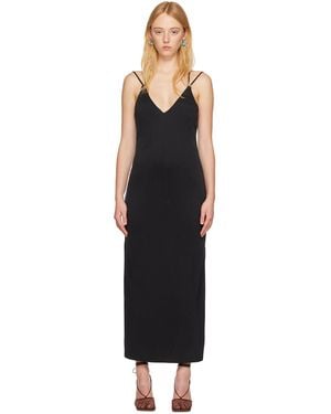 Third Form Form Cross Back Midi Dress - Black