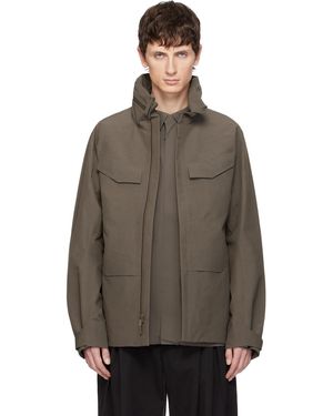 Veilance Taupe Field Jacket - Brown