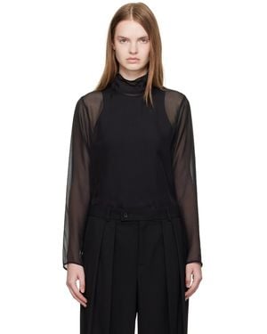 La Collection Clarice Blouse - Black