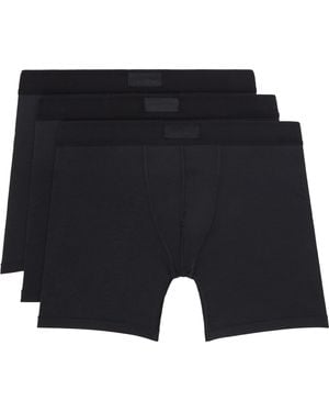 Skims ブラック Cotton 5 ボクサーブリーフ 3枚セット