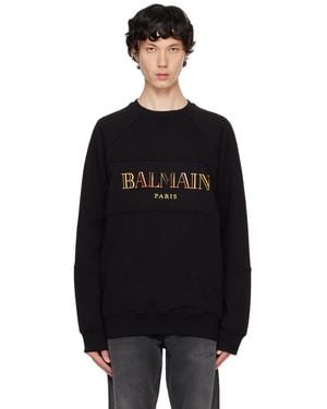 Balmain sweatshirt mens on sale