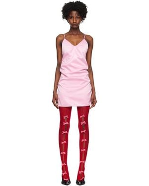 we11done Slip Minidress - Red