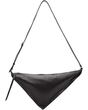 Lemaire Pocket Scarf Bag - Black