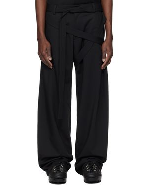 HELIOT EMIL Aegis Tailored Trousers - Black