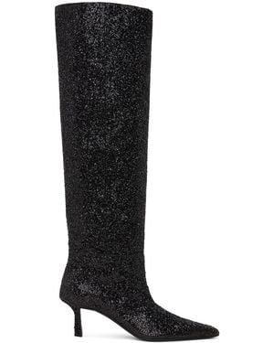 Alexander Wang Black Viola Slouch Boots
